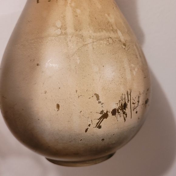 Vintage Fine Japanese Hand Cast Bronze Double Koi Fish Vase Rare - Picture 5 of 15